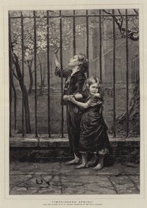 Uwięziona Wiosna autorstwa Francis Wilfred Lawson